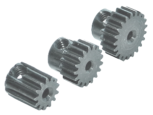  .5 module 2mm bore Motor Pinions 