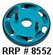  Vented aluminum flywheel blue RRP #8552 