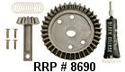  T/E Maxx 3.3 High Performance Steel Diff Gear Set 