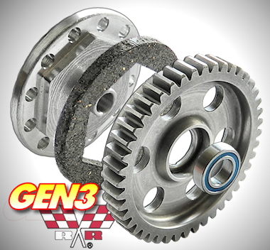  HPI FLUX High Performance GEN3 Slipper Unit - Hardened Steel Spur Gear/Slipper Pad/Backplate/Bearing 