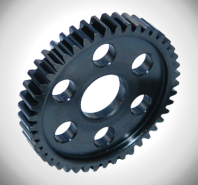 Traxxas Slash / Stampede 4x4 Blackened Hardened Steel Spur Gear 