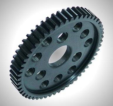 Traxxas Slash / Stampede 4x4 Blackened Hardened Steel Spur Gear 