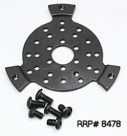  Small Vented Slipper Plate for steel or plastic Double-Disc Spur Gears fits 66T thru 70T.  