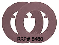 Double-Disc slipper pads - 1 pair Double-Disc slipper pads - 1 pair