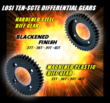  Losi SCTE10 DIFF GEARS 